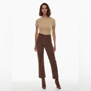 Aritzia Denim Forum The Arlo High Rise Straight 28L